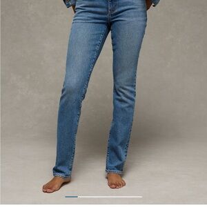 American Eagle Outfitters Blue Straight Leg Jeans